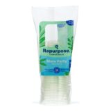 Repurpose Clear Compostable Cups, Case Of 12, 20 Count