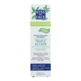 Kiss My Face Toothpaste, Triple Action, Fluoride Free, Gel, 4.5 Oz