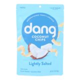 Dang, Toasted Coconut Chips, Lightly Salted, Case Of 12, 3.17 Oz.
