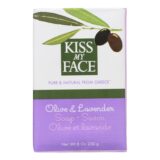Kiss My Face Bar Soap Olive And Lavender, 8 Oz