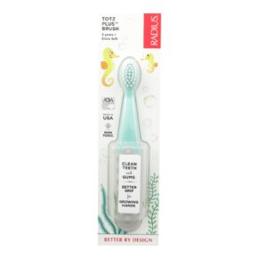 Radius, Toothbrush, Totz Plus, Silky Soft, Kids, 6 Count