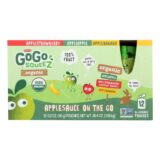 Gogo Squeez Gogo, Applesauce, Organic, Variety, Case Of 6, 12/3.2oz