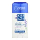 Kiss My Face Active Life Deodorant Lavender, 2.48 Oz