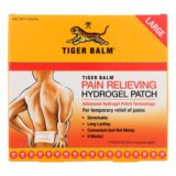 Tiger Balm Pain Relieving Large Patches, Case Of 6, 4 Pack