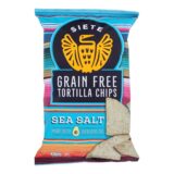 Siete Tortilla Chip, Sea Salt, Case Of 12, 5 Oz