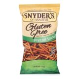 Snyder's Of Hanover Pretzel Sticks, Gluten Free, Case Of 12, 8 Oz.