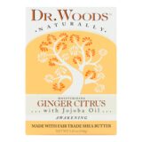 Dr. Woods Castile Bar Soap Ginger Citrus, 5.25 Oz