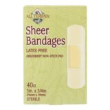 All Terrain, Bandages, Sheer, 3/4 In X 3 In, 40 Ct