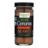 Frontier Herb Cinnamon, Organic, Ground, 3 Percent Oil, A Grade, 1.90 Oz
