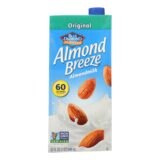 Almond Breeze, Almond Milk, Original, Case Of 12, 32 Fl Oz.