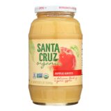 Santa Cruz Organic Apple Sauce, Case Of 12, 23 Oz.