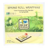 Blue Dragon, Wrappers, Spring Roll, Case Of 12, 4.7 Oz