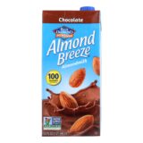Almond Breeze, Almond Milk, Chocolate, Case Of 12, 32 Fl Oz.