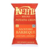 Kettle Brand Potato Chips, Backyard Barbeque, Case Of 15, 5 Oz.