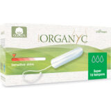 Organyc Tampons, 100 Percent Organic Cotton, Super, Non Applictr, 16 Ct