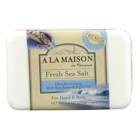 A La Maison, Bar Soap, Fresh Sea Salt, 8.8 Oz