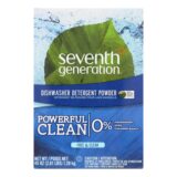 Seventh Generation Auto Dish Powder, Free And Clear, Case Of 12, 45 Oz.