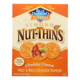 Blue Diamond, Nut Thins, Cheddar Cheese, Case Of 12, 4.25 Oz.