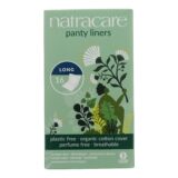 Natracare Panty Liners, Long, Wrapped, 16 Count