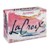 Lacroix Sparkling Water, Passionfruit, Case Of 2, 12/12 Fl Oz