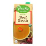 Pacific Natural Foods Beef Broth, Case Of 12, 32 Fl Oz.