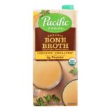 Pacific Natural Foods Bone Broth, Chicken, Case Of 12, 32 Fl Oz.