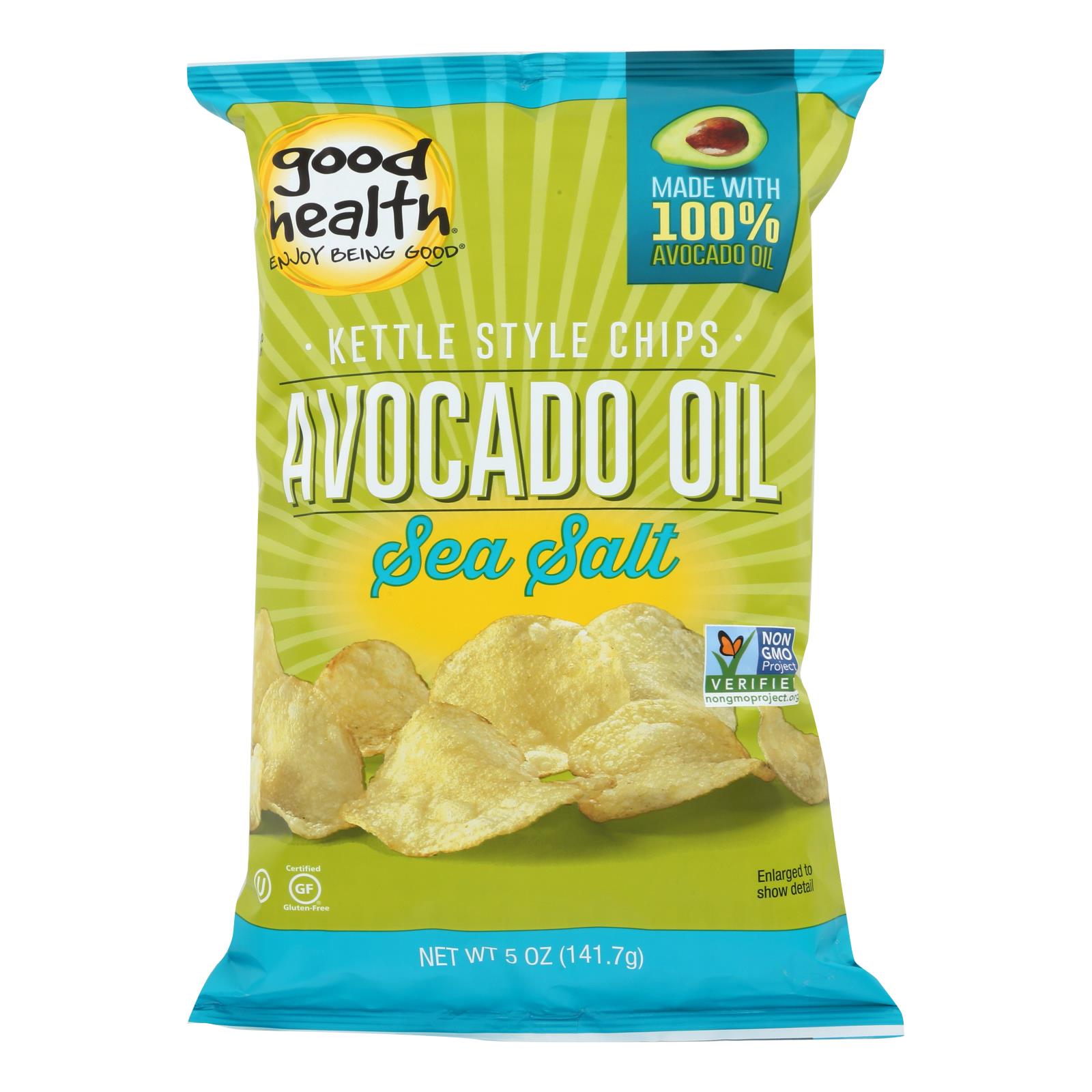 Good Health Avocado Oil, Sea Salt, Case Of 12, 5 Oz.
