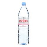 Evians Spring Water Natural Spring Water, Water, Case Of 12, 50.7 Fl Oz.