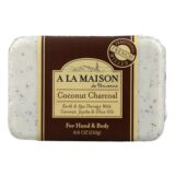 A La Maison, Bar Soap, Coconut Charcoal, 8.8 Oz
