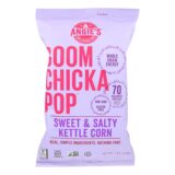 Angie's Kettle Corn Boom Chicka Pop Sweet And Salty Popcorn, Case Of 12, 7 Oz.