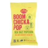 Angie's Kettle Corn Boom Chicka Pop Sea Salt Popcorn, Case Of 24, 0.6 Oz.