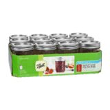 Ball Canning Jelly Jar 8oz, Case Of 1, 12 Count