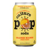 Culture Pop Soda - Soda Orange Pop - Case Of 6-4-12 Fz