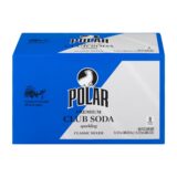 Polar Beverages - Club Soda 6pk - Case Of 4-6-7.5 Fz