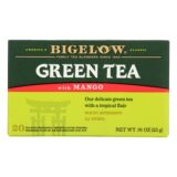 Bigelow Tea Green Tea With Mango, Case Of 6, 20 Bag