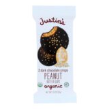 Justin's - Cups Drk-ch Peanut Butter Crisp - Case Of 12-1.32 Oz