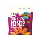 Free 2 B Sun Cups, Mini, Ice Chocolate, Case Of 6, 4.2 Oz