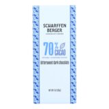 Scharffen Berger Chocolate Bar, Dark Chocolate, 70 Percent Cacao, Bittersweet, 3 Oz Bars, Case Of 12