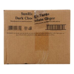 Sunridge Farms Dark Chocolate Ginger, Single Bulk Item, 10lb