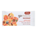 Gomacro Organic Macrobar, Sunflower Butter And Chocolate, 2.3 Oz Bars, Case Of 12