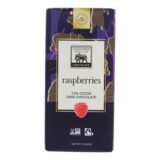 Endangered Species Natural Chocolate Bars, Dark Chocolate, 72 Percent Cocoa, Raspberries, 3 Oz Bars, Case Of 12