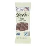 Chocolove Xoxox, Premium Chocolate Bar, Milk Chocolate, Pure, Mini, 1.3 Oz Bars, Case Of 12