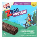Clif Kid Zbar Organic Kid Zbar Protein, Chocolate Mint, Case Of 6, 1.27 Oz.
