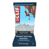 Clif Bar, Peanut Butter Banana With Dark Chocolate, Case Of 12, 2.4 Oz