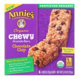 Annie's Homegrown Organic Chewy Granola Bars Chocolate Chip, Case Of 12, 5.34 Oz.