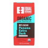 Equal Exchange Organic Dark Chocolate Bar, Panama Extra, Case Of 12, 2.8 Oz.