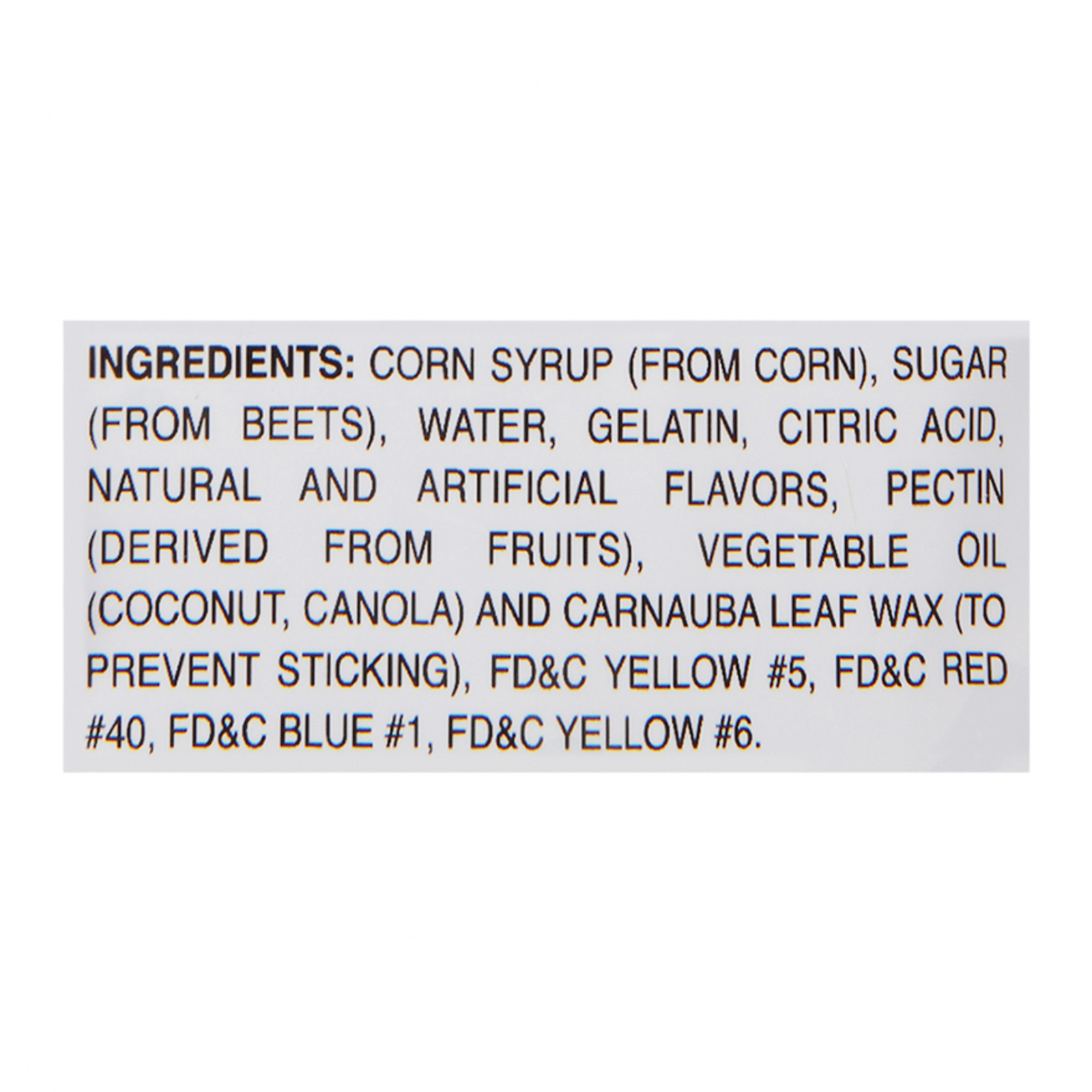 Albanese 12 Flavor Gummi Bears - Case Of 4 - 5 Lb