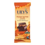Lilys - Bar Dark Chocolate 55% Peanut Butter - Case Of 12-2.8 Oz