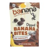 Barnana Chewy Banana Bites, Organic Chocolate, Case Of 12, 3.5 Oz.