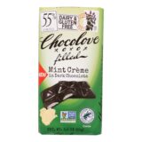 Chocolove - Bar Dk Choco Mint Cream Fill - Case Of 10-3.2 Oz